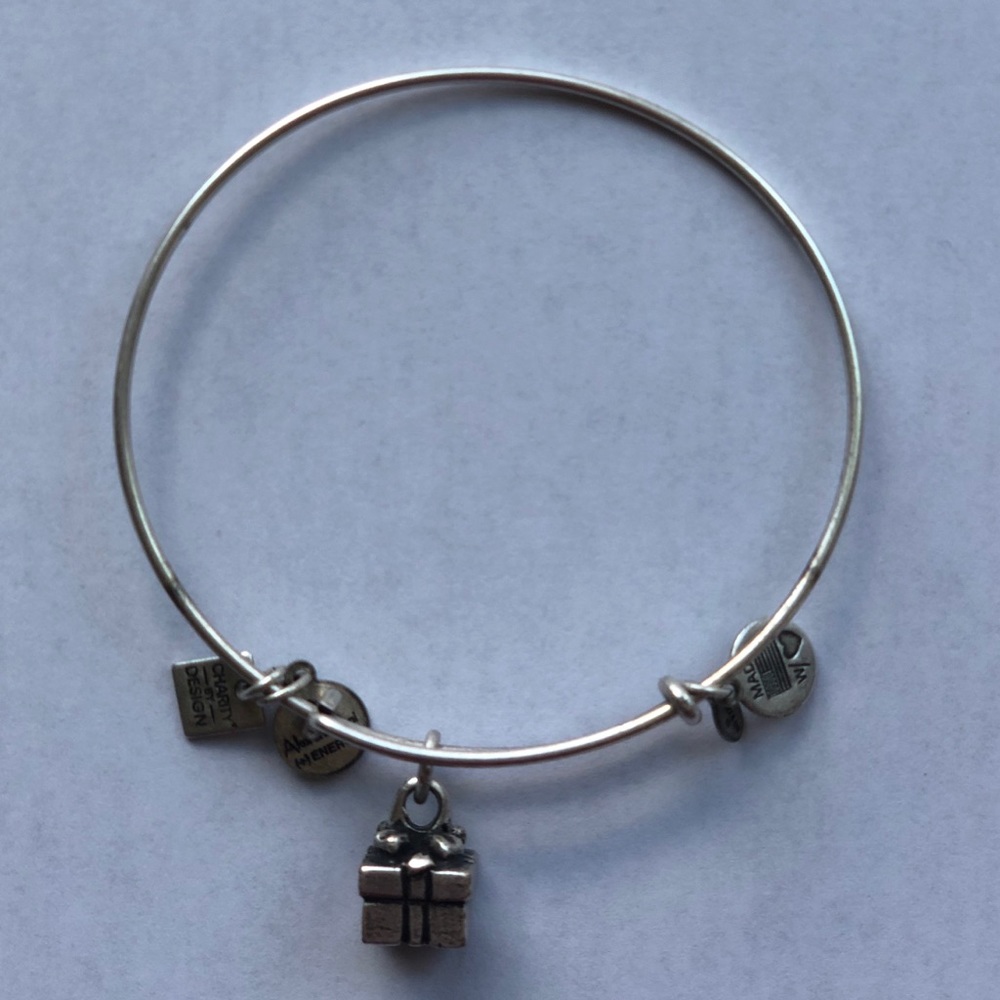 Alex and Ani Silver Bangle